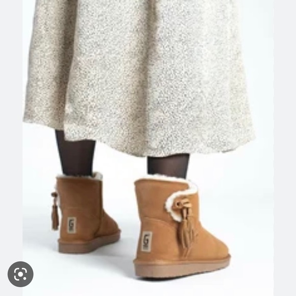Goose Belinda Ankle Winter Boots – Brown Size 7 - Picture 1 of 12